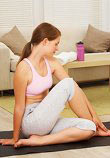 yoga at home