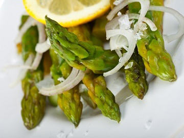 Asparagus Salad with Lemon Soy Vinaigrette