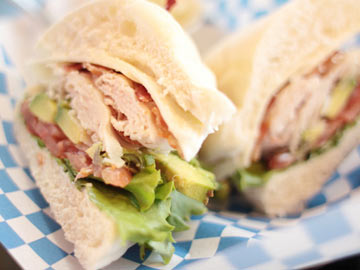 sandwich club diet turkey serves category