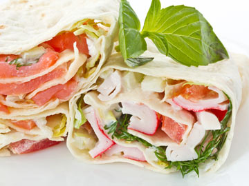 Crab Stuffed Pita - Dietitian's Choice Recipe