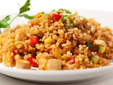 Fried Brown Rice