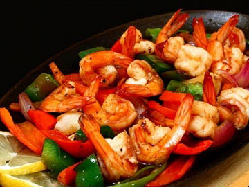 Shrimp Fajitas