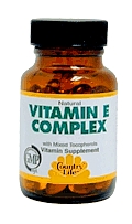 Country Life Vitamin E Complex (90 softgels)