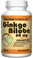 Jarrow Ginkgo Biloba 60mg, 60 cap