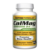 Jarrow Cal-Mag Citrates, 90 tabs