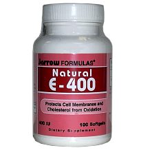 Jarrow Natural E-400, 100 gels
