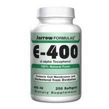 Jarrow E-400 (d-alpha Tocopherol), 250 gels