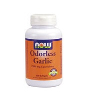 Now Foods Odorless Garlic Original 2500mg, 250 gel