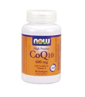 Now Foods CoQ10 400mg, 60 gels