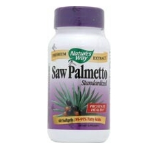 Nature's Way Saw Palmetto (standardized), 160mg, 6