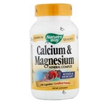 Nature's Way Calcium & Magnesium, 100 caps