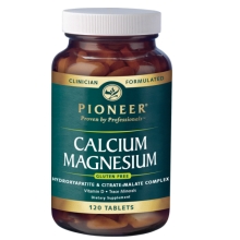 Pioneer Calcium/Magnesium 120 Tabs