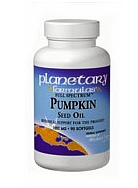 Planetary Formulas Pumpkin Seed Oil 1000mg Full Sp