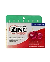 Quantum TheraZinc Cherry 24 ct Acetate Lozenges