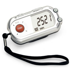 344 Talking Safety Alarm Pedometer