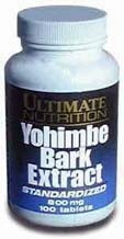 Ultimate Nutrition Yohimbe Bark Extract, 100 tabs