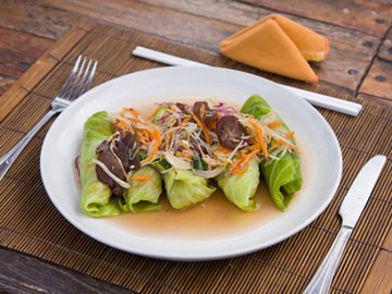 Asian Lettuce Wraps - Gluten Free