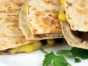 Black Bean & Corn Quesadilla