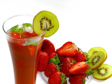 Strawberry-Kiwi Slush
