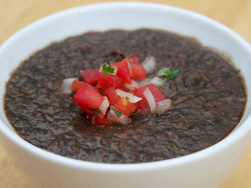 Zesty Black Bean Soup