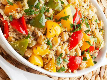 Bulgur Veggie Salad