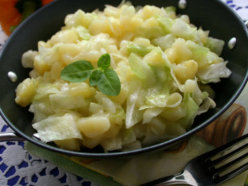 Cabbage and Potato Sauté