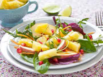 Shredded Carrot and Fruit Salad