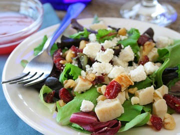 Chicken Spinach Salad