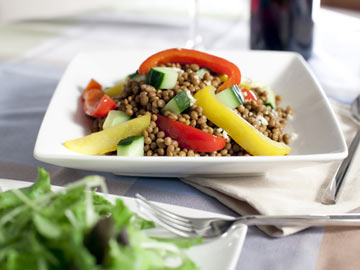 Colorful Lentil Salad