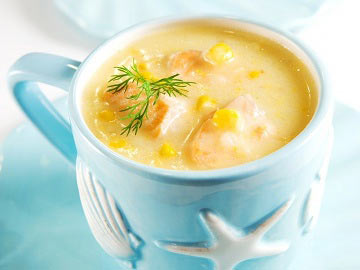 Cheese and Corn Chowder