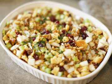 Artichoke-Cranberry Stuffing - Dietician's Choice Recipe