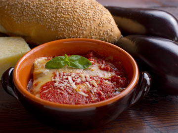 Baked Eggplant Parmesan