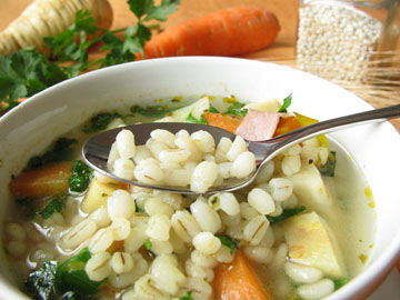 Garden Barley Soup