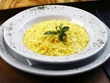 Garlic and Corn Risotto