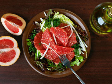 Baby-Greens Salad with Grapefruit