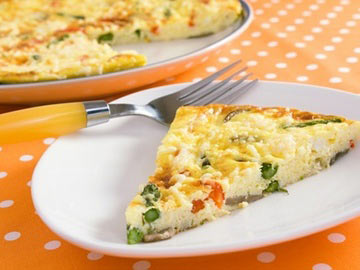 Ham and Asparagus Frittata