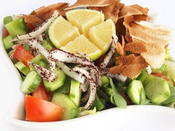 Fattoush - Lebanese Bread Salad