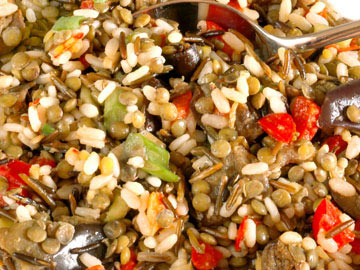 Lentil and Rice Salad