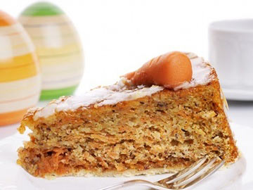 Low Fat Carrot Cake