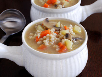 Mushroom Barley Soup - Dietitian's Choice Recipe
