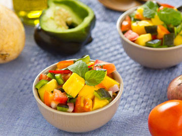 Papaya Pineapple Salsa