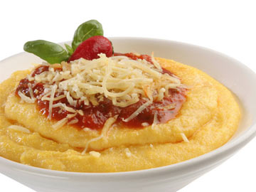 Polenta with Marinara Sauce