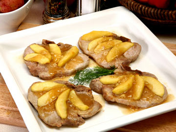 Pork Chops with Apples