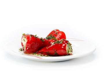 Grilled Red Pepper Boats - Dietitian's Choice Recipe