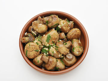 Sauteed Mushrooms with Lemon and Parmesan