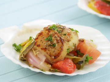 Scallop and Veggie Saute