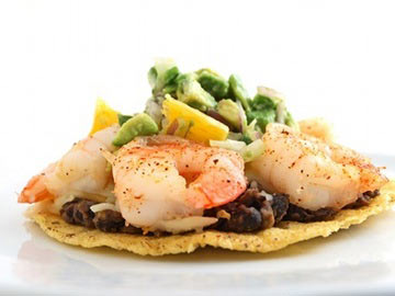 Shrimp Tostada