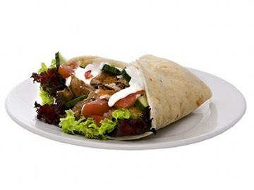 Spicy Pork Tenderloin Pitas