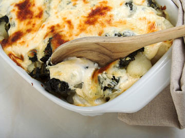 Spinach-Cheese Casserole