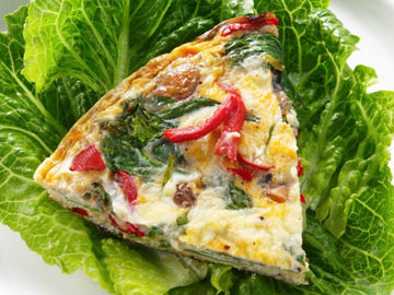 Spinach and Feta Frittata